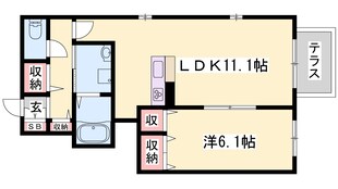 メゾン　パストラルの物件間取画像